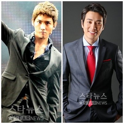 최강창민(왼쪽)과 주상욱