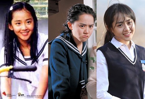 문근영 교복 변천사 '가을동화'(2000년)-'어린신부'(2004년)-'신데렐라언니'(2010년)