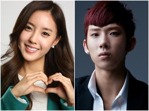 티아라 효민(왼쪽)과 2AM 조권 ⓒ사진=머니투데이 스타뉴스, 빅히트엔터테인먼트