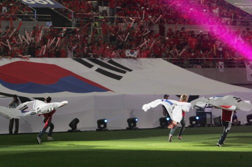 2006 독일월드컵 당시 붉은악마의 응원장면 ⓒ머니투데이 스타뉴스