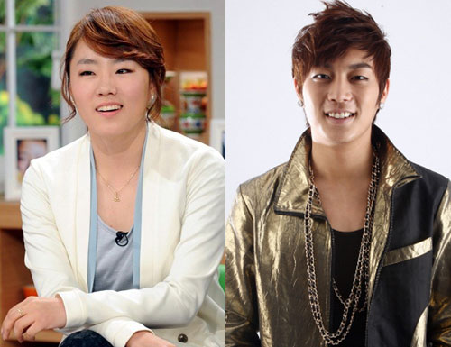 이상화(왼쪽)과 윤두준