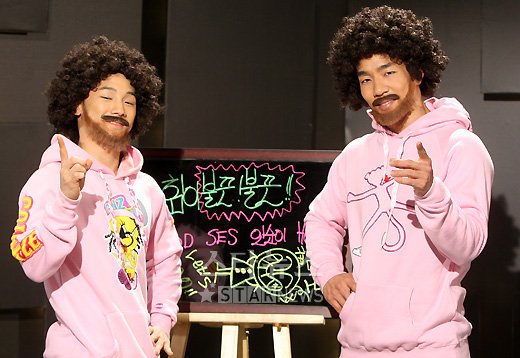 마이티마우스 쇼리(왼쪽)와 상추 ⓒ홍봉진 기자