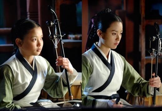 어린 동이 김유정과 성인 동이 한효주 <사진제공=MBC>
