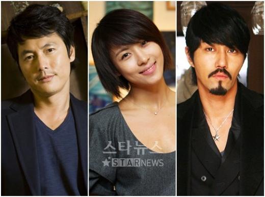 드라마 '아이리스' 시즌 2 '아테나:전쟁의 여신' 주연 정우성 하지원 차승원 (왼쪽부터) ⓒ머니투데이 스타뉴스