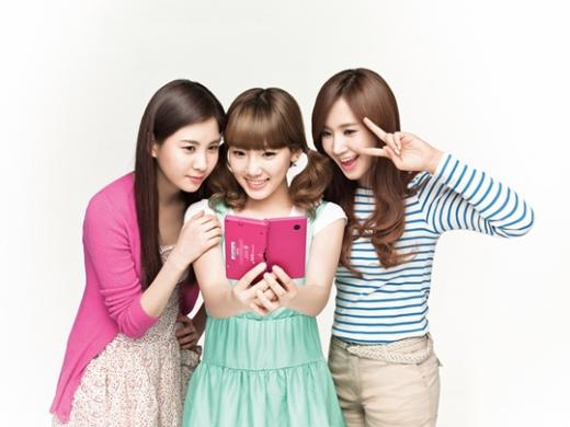 소녀시대의 서현, 태연, 유리(왼쪽부터) ⓒ사진=한국닌텐도