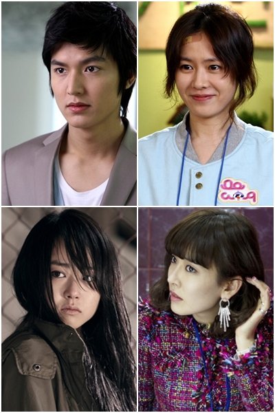 사진 왼쪽 위부터 시계방향으로 '개인의 취향'의 이민호, 손예진, '검사 프린세스'의 김소연, '신데렐라 언니'의 문근영