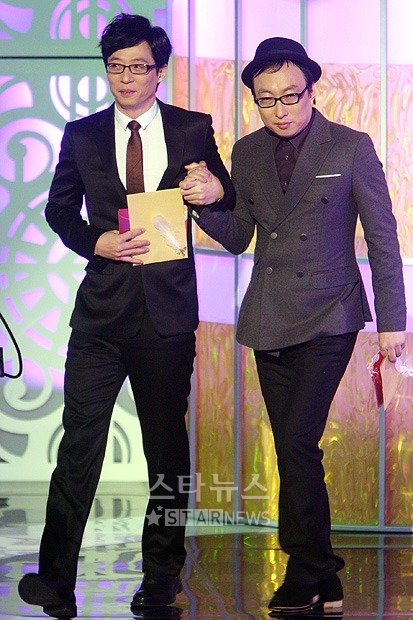 유재석(왼쪽)과 박명수 ⓒ머니투데이 스타뉴스 홍봉진 기자 honggga@