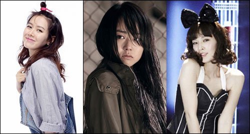 손예진 문근영 김소연 (왼쪽부터)