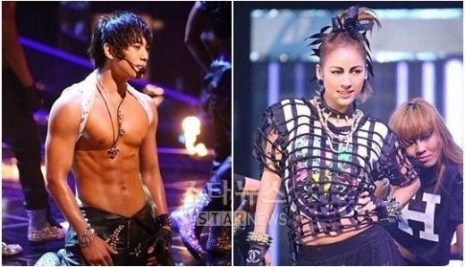 비(왼쪽)과 이효리 ⓒ머니투데이 스타뉴스