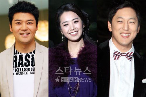 '생생정보통'의 새MC 전현무 이지애 한석준 아나운서(왼쪽부터) ⓒ사진=임성균 이명근 기자