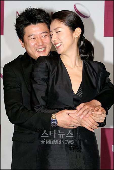 ↑박상민씨와 한나래씨