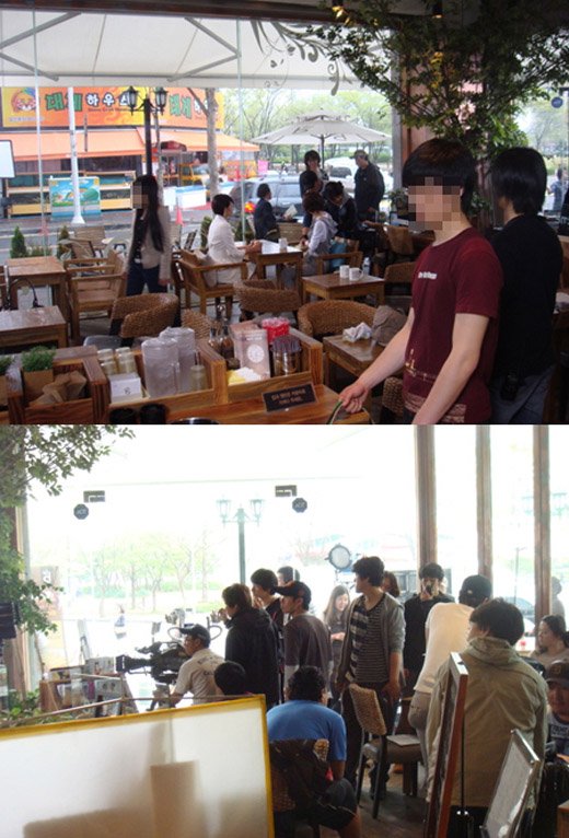 ↑김남길이 '개인의 취향' 11화에 까메오 출연했다.ⓒ카페베네 일산 웨스턴돔점