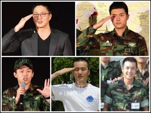왼쪽부터 시계방향으로 성시경 재희 조현재 이루 양세형 
