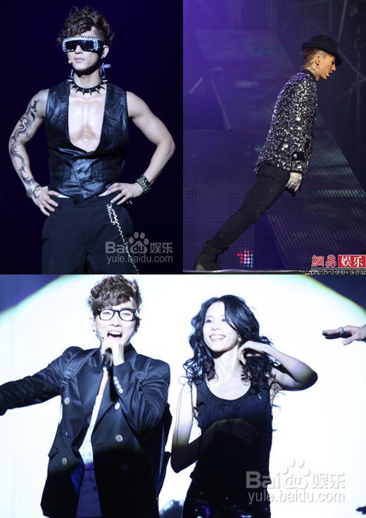 ↑ 장우혁 중국 콘서트 모습