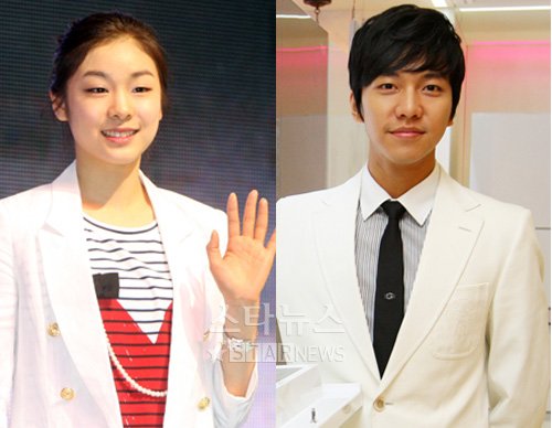 김연아와 이승기 ⓒ이명근 홍봉진 기자 qwe123@