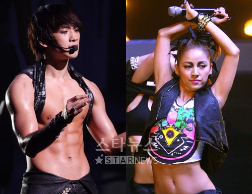 비(왼쪽)와 이효리 ⓒ머니투데이 스타뉴스