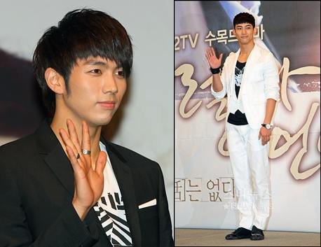 슬옹(좌),택연ⓒ머니투데이스타뉴스 유동일기자