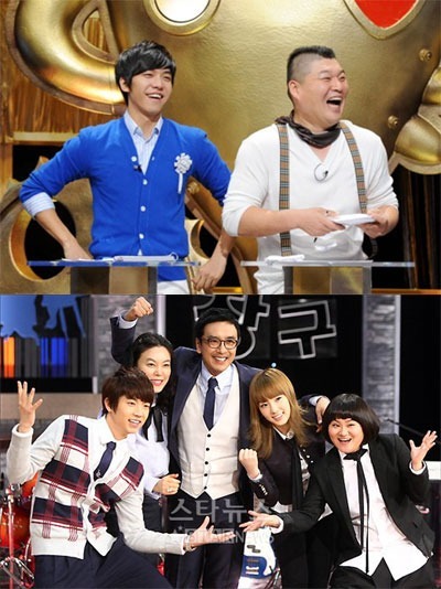 SBS '강심장'(위)와 KBS 2TV '승승장구'