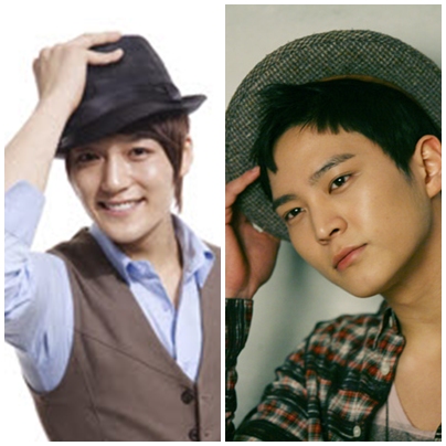 김진우(왼쪽)와 주원 <소속사 사진제공>