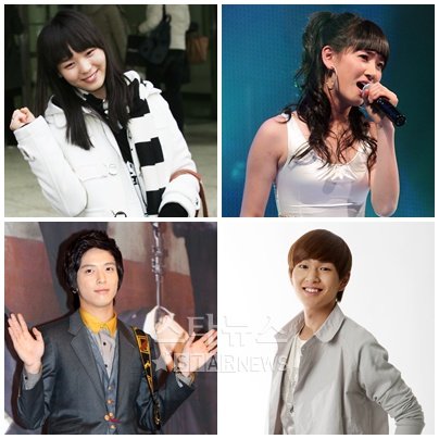 선예, 예은, 온유, 정용화(맨위 좌측부터 시계방향)ⓒ머니투데이 스타뉴스