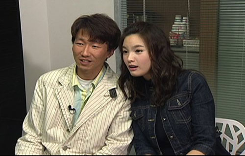 정가은(오른쪽)과 오빠 백상민씨 <사진=XTM>