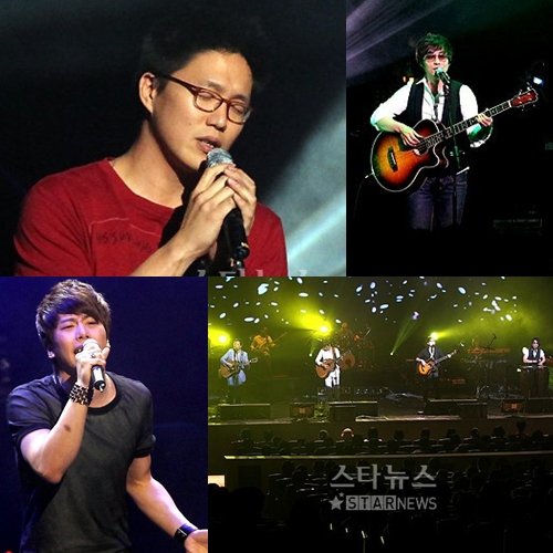 ↑고(故) 김광석 추모 콘서트 ⓒ홍봉진 기자