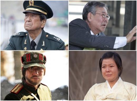 사진 왼쪽 위부터 시계방향으로 장민호, 최불암, 최여진, 오만석 <사진제공=로고스필름>