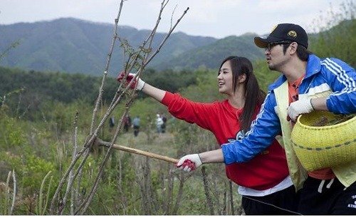 '청춘불패' 중 유리(왼쪽)과 김태우