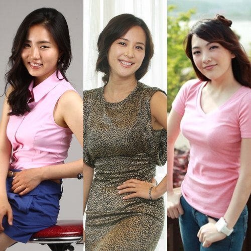 ↑(왼쪽부터)신세경, 조여정, 강지영 ⓒ임성균 기자, 유동일 기자, 카라야 홈페이지 
