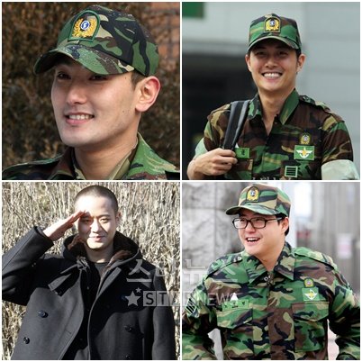 강타 재희 노유민 천정명(좌측 위부터 시계방향)ⓒ머니투데이 스타뉴스