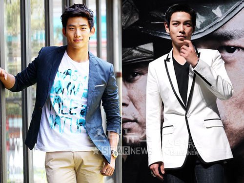 택연(왼쪽)과 탑 ⓒ머니투데이 스타뉴스