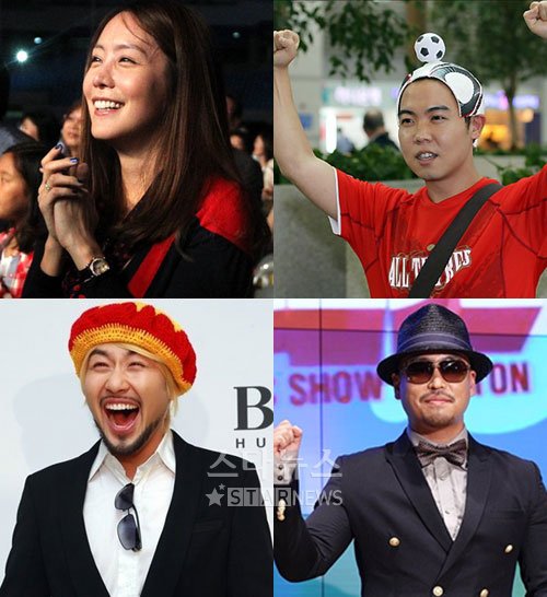 김정은, 황현희, 길, 노홍철(왼쪽 위부터 시계방향) ⓒ머니투데이 스타뉴스
