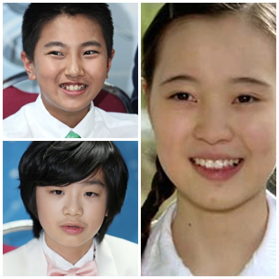 KBS 2TV 수목미니시리즈 '제빵왕 김탁구' 아역 오재무 조정은 신동우 (왼쪽 위부터 시계방향)