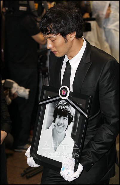 故박용하의 영정 ⓒ사진=유동일 기자