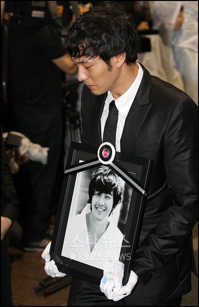 故박용하의 영정 ⓒ사진=유동일 기자