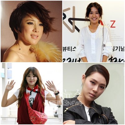 서인영, 이진, 가희, 나르샤(왼쪽 위부터 시계방향) ⓒ머니투데이 스타뉴스