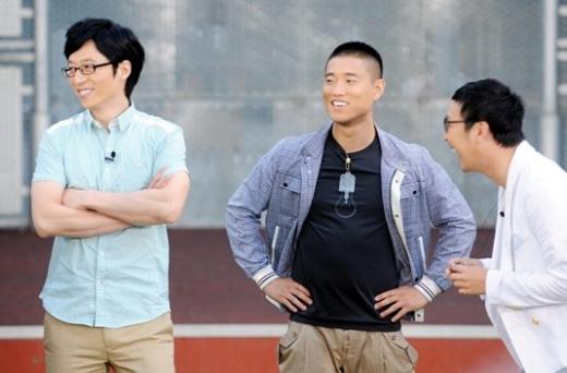 '런닝맨'의 유재석 개리 하하(왼쪽부터) 