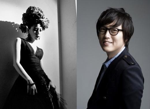 보아(왼쪽)와 김동률 
