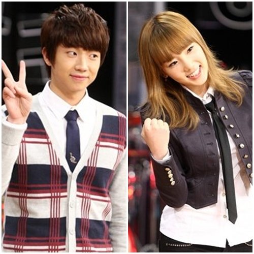 우영(왼쪽)과 태연 ⓒ임성균 기자 tjdrbs23@
