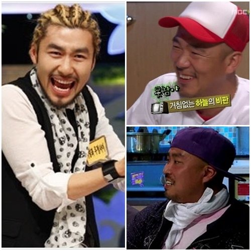 ↑(왼쪽부터 시계방향)노홍철,이하늘,길 ⓒMBC '놀러와' 방송화면