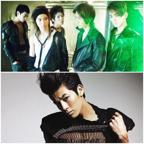 ↑샤이니(위), 세븐 