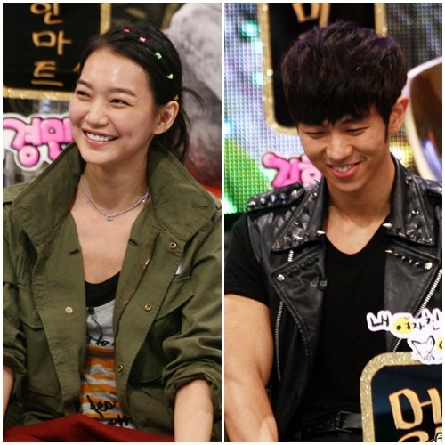 ↑신민아와 임슬옹 ⓒSBS '강심장' 홈페이지