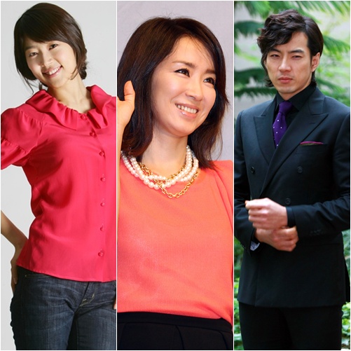 한지혜 윤유선 송일국ⓒ머니투데이 스타뉴스