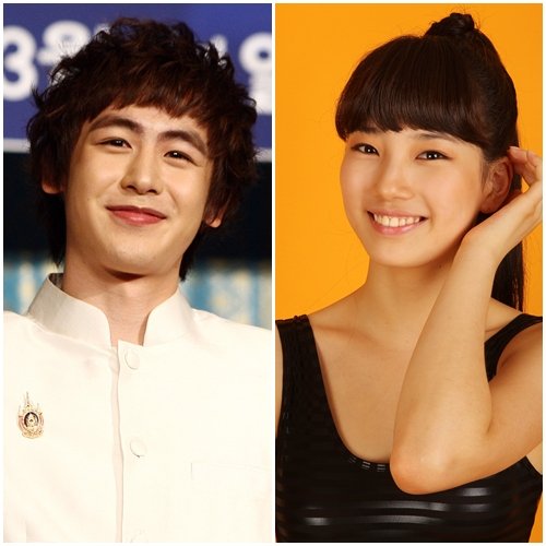 2PM 닉쿤과 미쓰에이 수지 ⓒ임성균·이동훈 기자