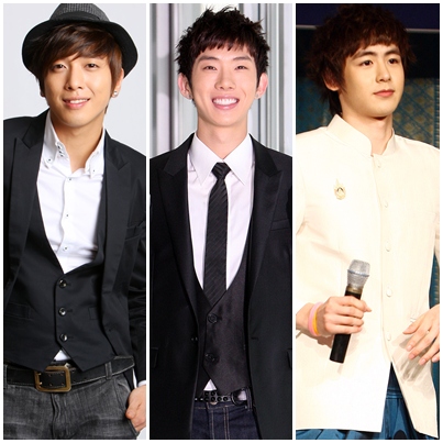 (왼쪽부터)정용화 조권 닉쿤 ⓒ머니투데이 스타뉴스