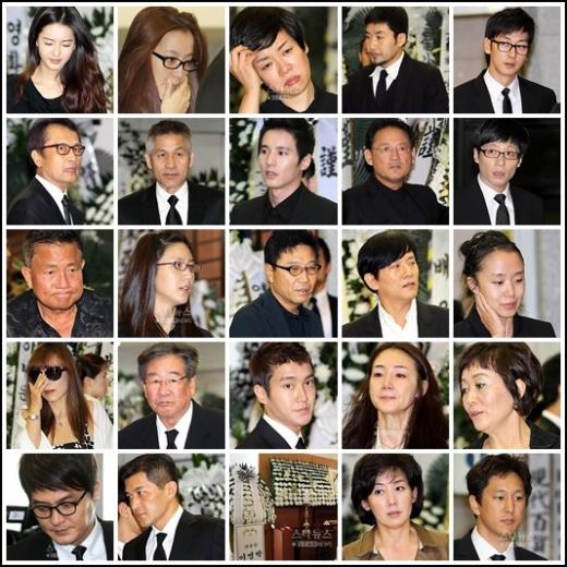 故앙드레김의 빈소를 조문한 사회 각계각층 인사들 ⓒ머니투데이 스타뉴스 