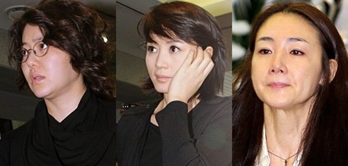 13일 고 앙드레김의 빈소를 찾은 고현정 김혜수 최지우(왼쪽부터) ⓒ사진=이동훈 홍봉진 기자