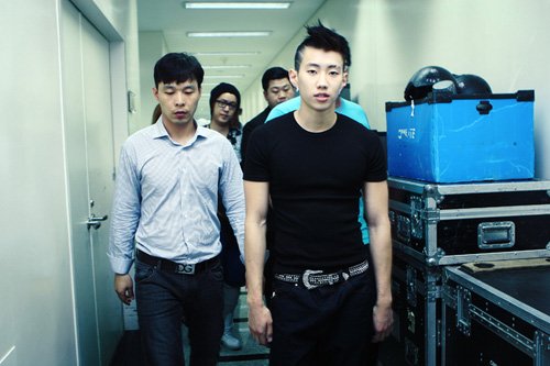박재범 팬미팅 대기실 사진