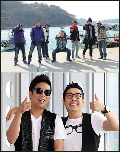 MC몽이 고정 출연 중인 '1박2일'(위)과 '하하몽쇼' 