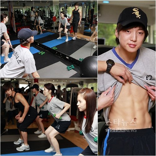 김은비(위),장재인 김소정(아래),강승윤(우)ⓒ류승희기자